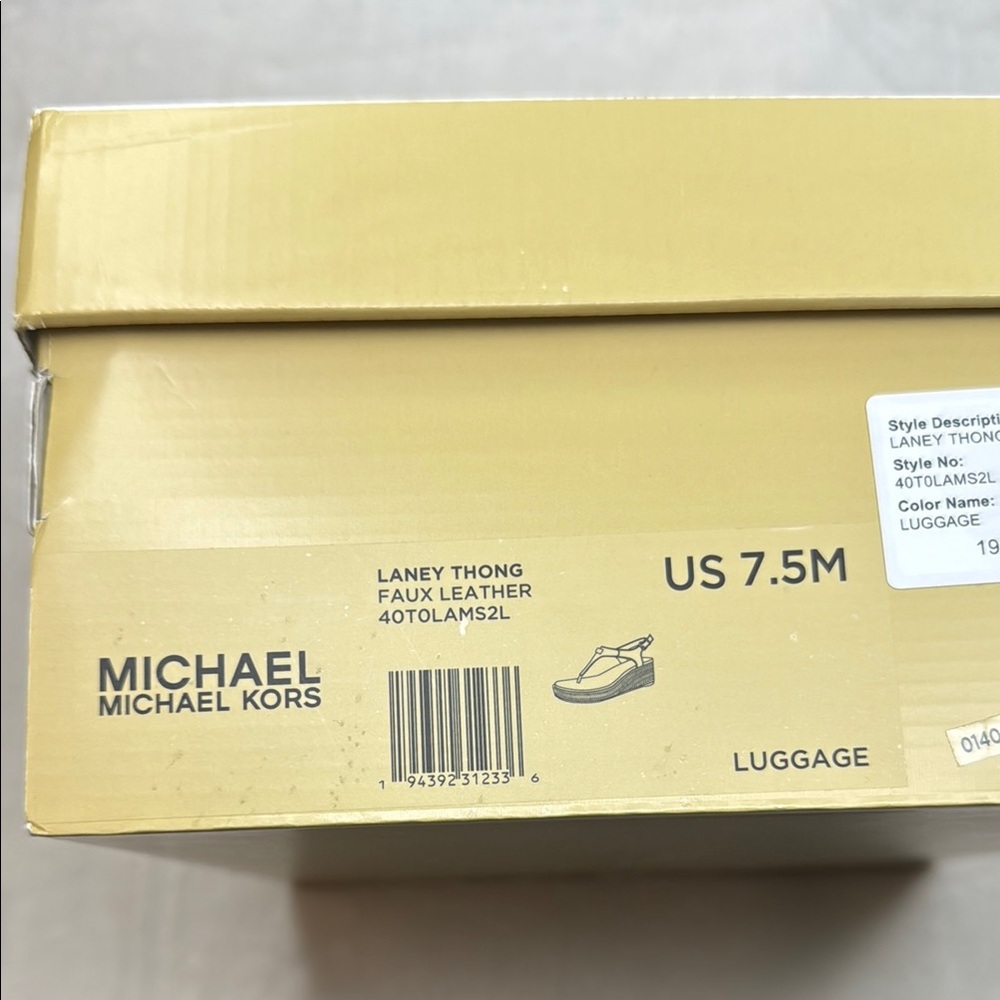 Michael Kors Women's Laney Thong Espadrille Wedge Sandals Size 7.5 - Picture 2 of 7